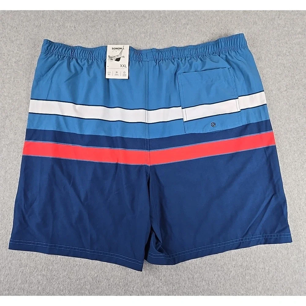 Sonoma Swim Trunk‎ Shorts Mens Size XXL Lined 7